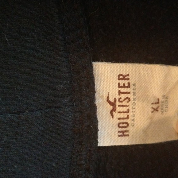 Men’s Hollister Black Hoodie XL - Picture 6 of 7